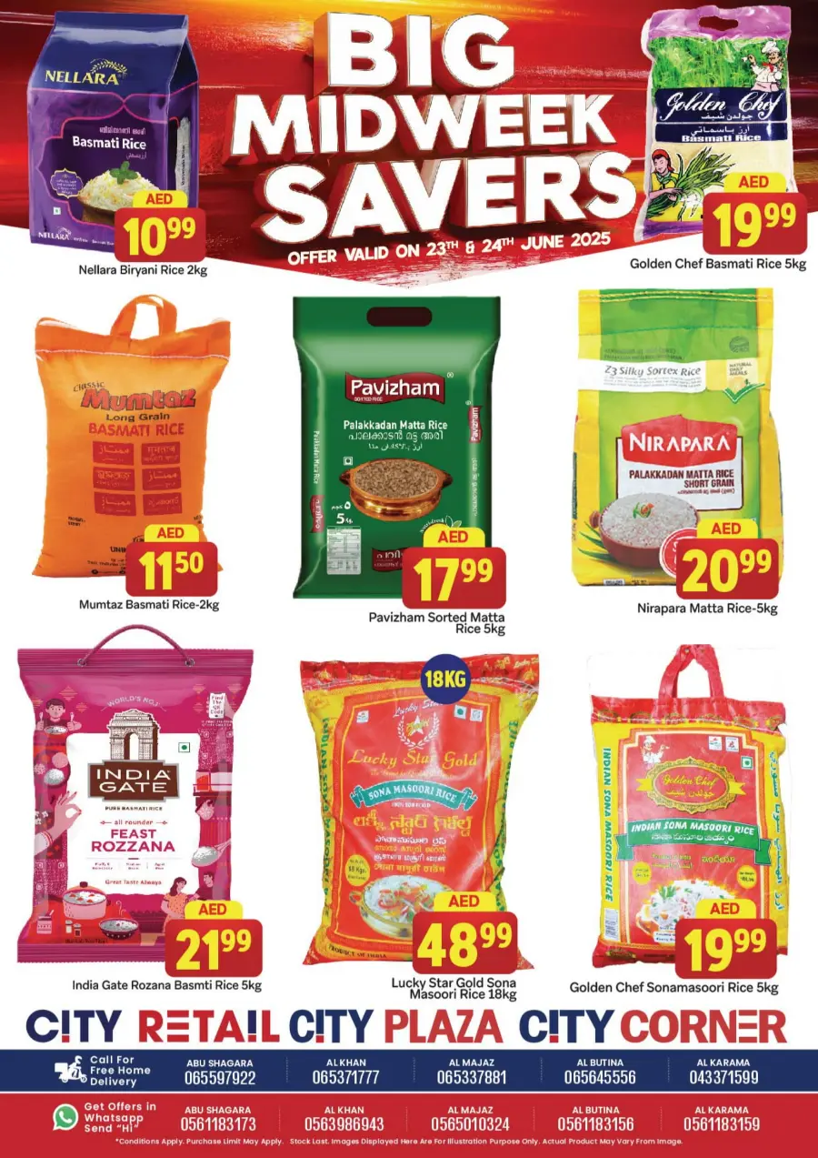 Big Midweek Savers In City Retail Dubai