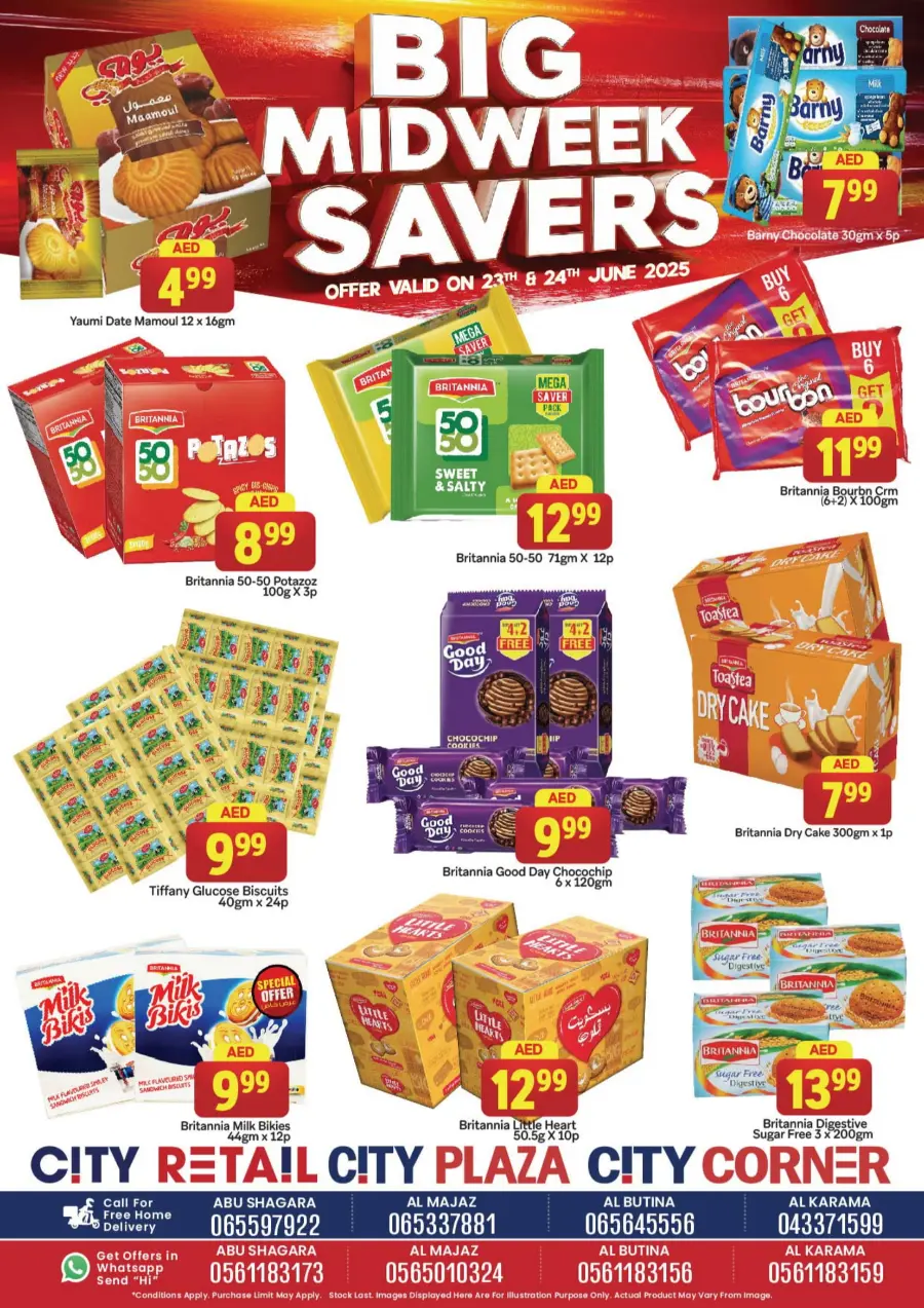 Big Midweek Savers In City Retail Dubai