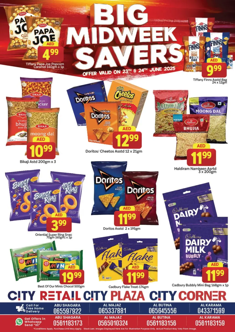 Big Midweek Savers In City Retail Dubai