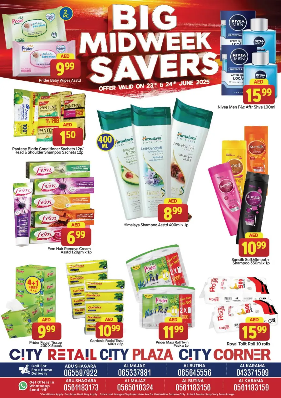 Big Midweek Savers In City Retail Dubai