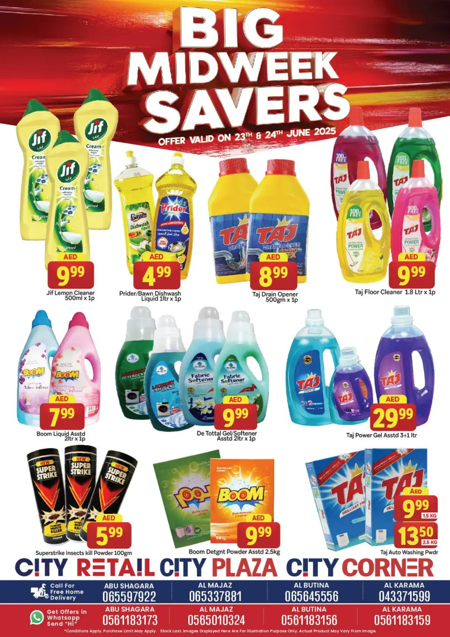 Big Midweek Savers In City Retail Dubai