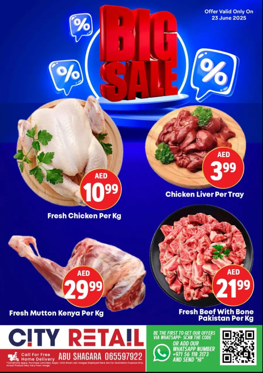 Monday offers In City Retail Sharjah / Ajman