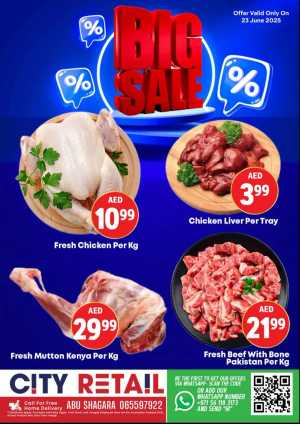 Monday offers In City Retail Sharjah / Ajman