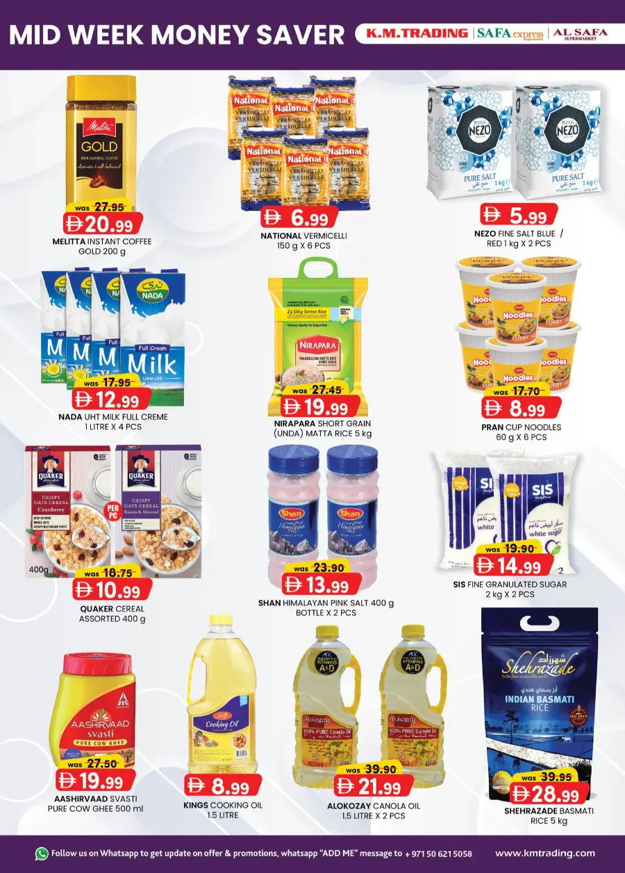 Mid Week Money Saver In K.M Trading Abu Dhabi