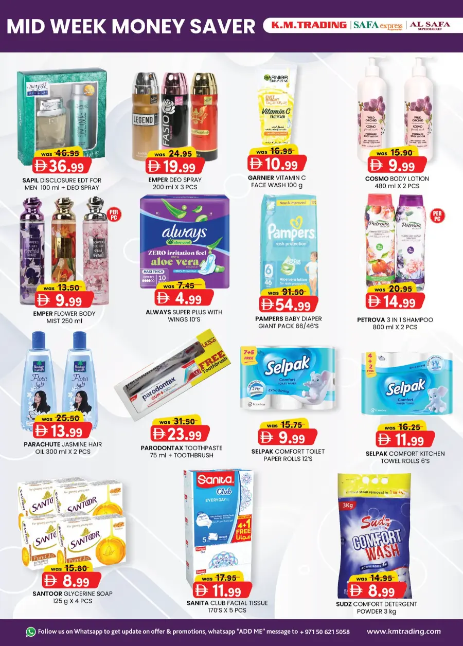 Mid Week Money Saver In K.M Trading Abu Dhabi