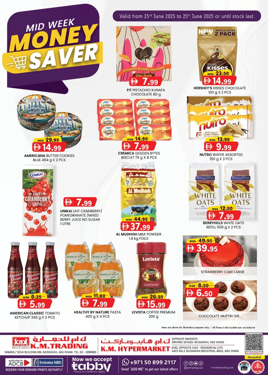 Mid Week Money Saver In K.M Trading Abu Dhabi