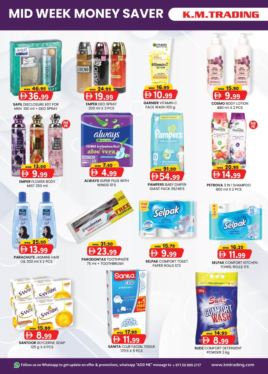 Mid Week Money Saver In K.M Trading Abu Dhabi