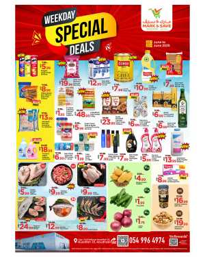 Week day special deal In Mark & Save Abu Dhabi