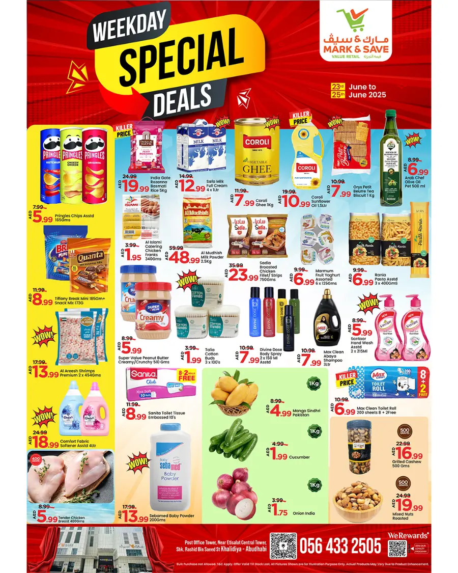 Mid week special deals In Mark & Save Abu Dhabi