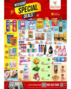 Mid week special deals In Mark & Save Abu Dhabi