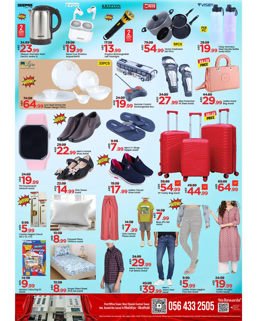 Mid week special deals In Mark & Save Abu Dhabi