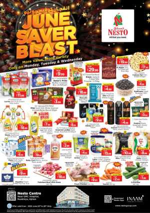 More Value More Veriety In Nesto Hypermarket Sharjah / Ajman