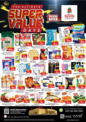 June Saver Blast In Nesto Hypermarket Sharjah / Ajman