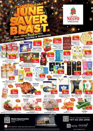 June Saver Blast In Nesto Hypermarket Sharjah / Ajman