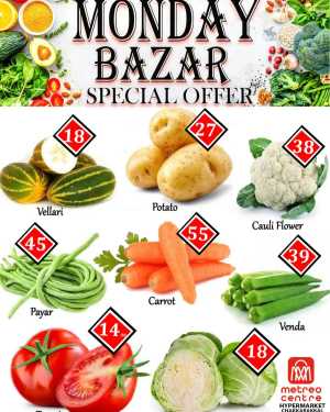 Monday Bazar In Metro Centre Kannur