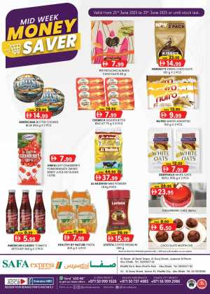 Mid Week Money Saver In SAFA Express Supermarket Abu Dhabi
