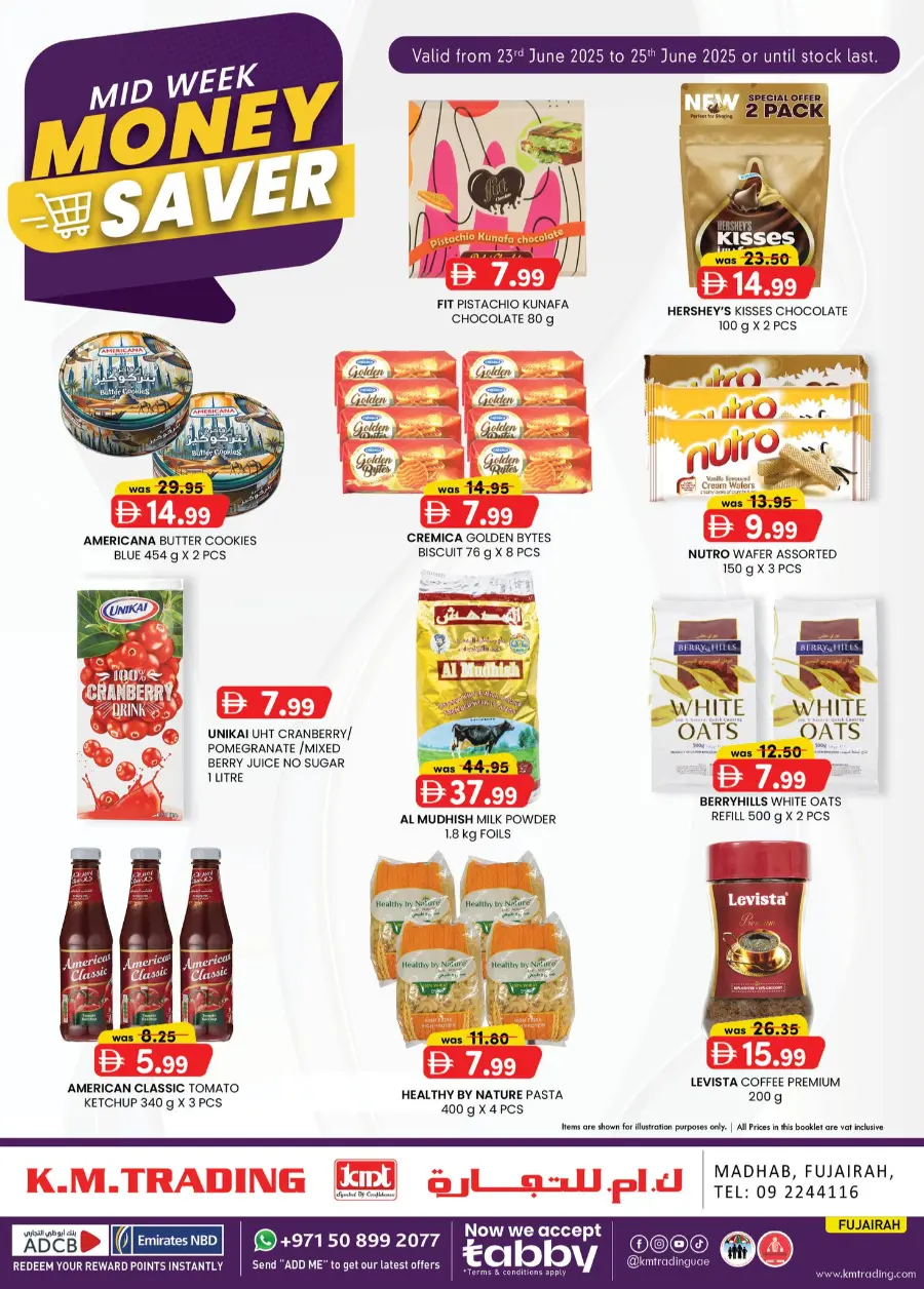 Mid Week Money Saver In K.M Trading Fujairah