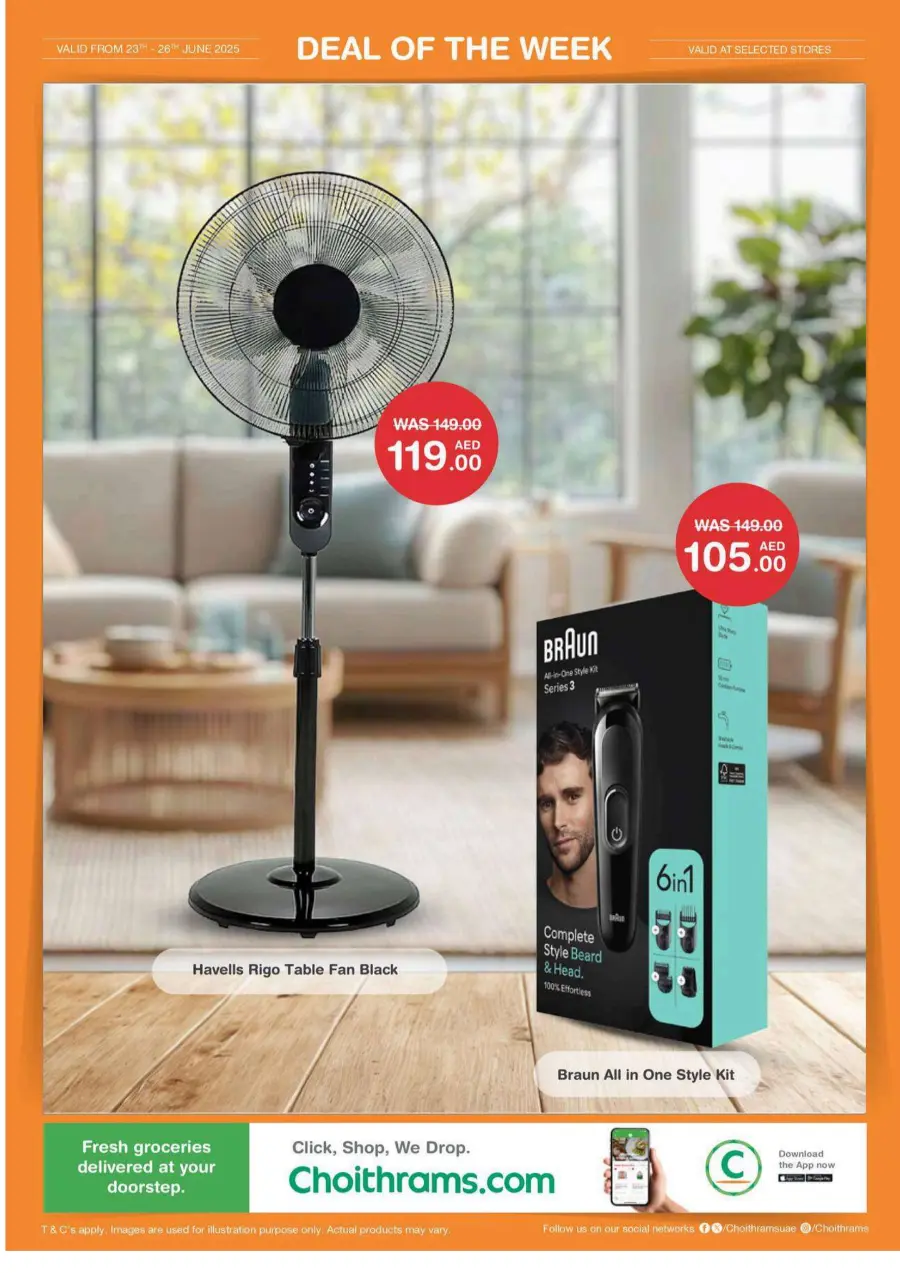 Deal of The Week In Choithrams Sharjah / Ajman