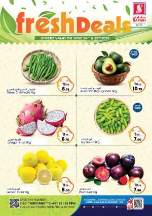 Fresh Deal In Safari Hypermarket Sharjah / Ajman