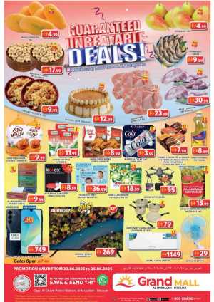 Guaranteed Unbreakable Deals In Grand Hypermarket Sharjah / Ajman