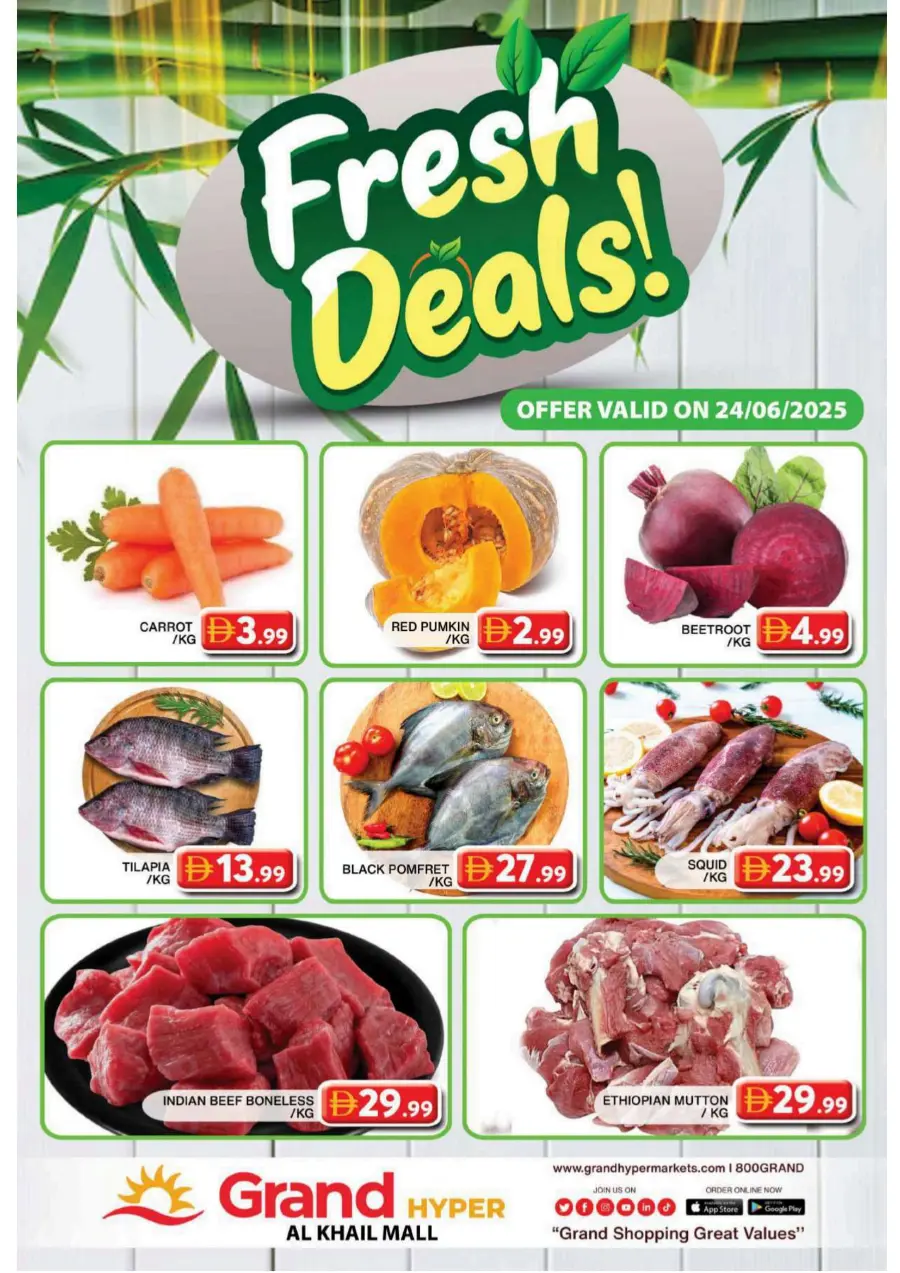 Tropical tuesday In Grand Hypermarket Dubai