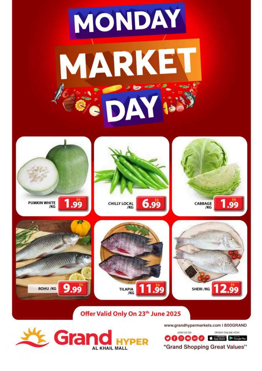 Price Drop In Grand Hypermarket Dubai