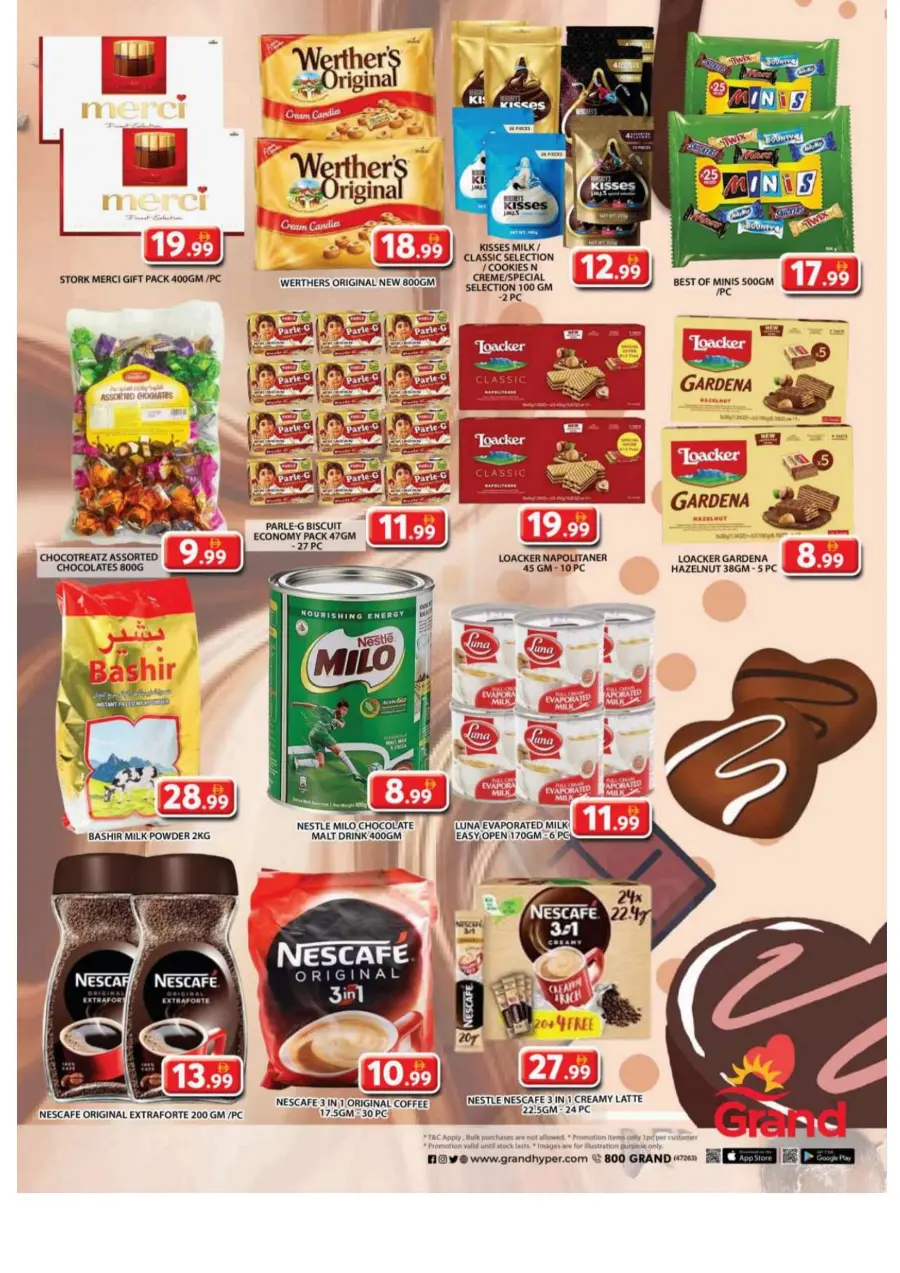 Bumber back to home bazar In Grand Hypermarket Dubai