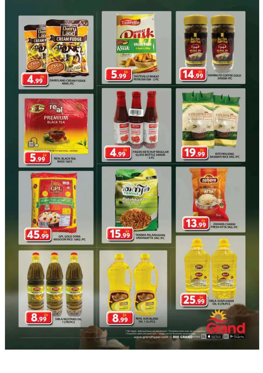 Bumber back to home bazar In Grand Hypermarket Dubai