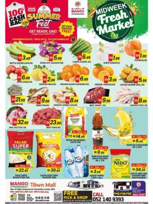 Mid Week Fresh Market In Mango Hypermarket Dubai