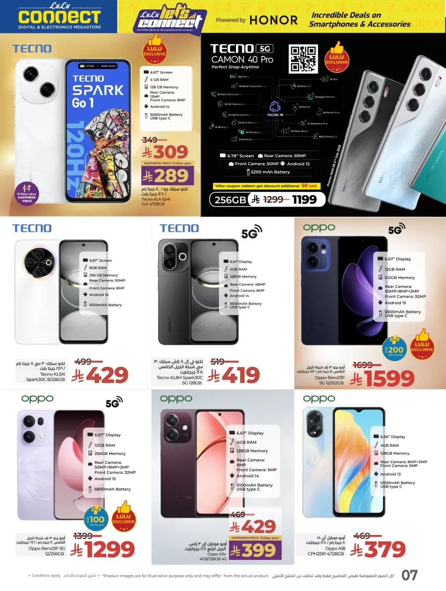 Up to 60% Off Electronics & Home Appliances! In Lulu Hypermarket Al-Kharj