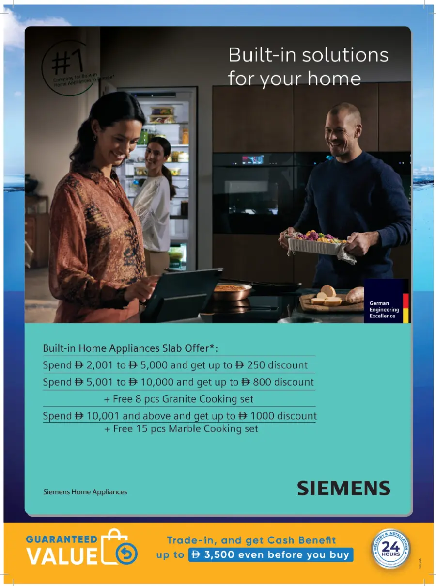Subzero Fiesta – Extra Savings Up to AED 1000! In Sharaf DG Abu Dhabi
