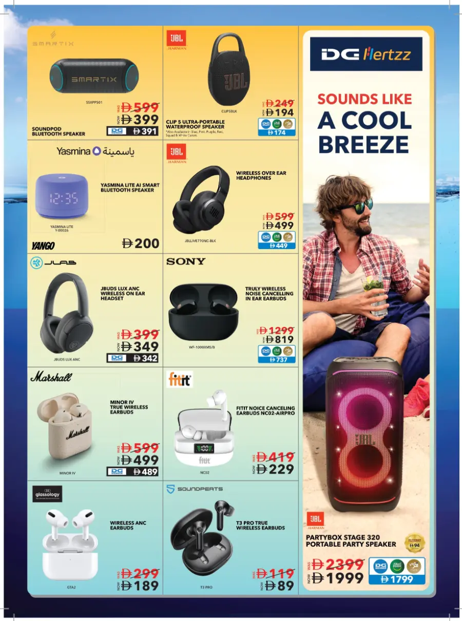 Subzero Fiesta – Extra Savings Up to AED 1000! In Sharaf DG Abu Dhabi