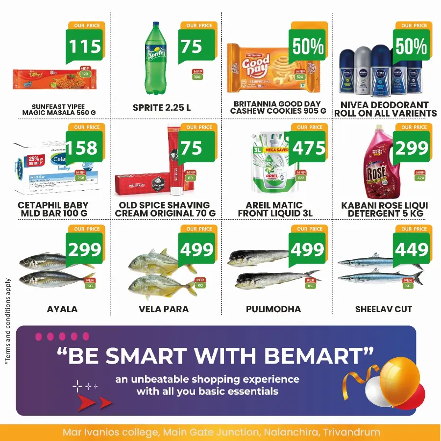 Wednesday Deal In Bemart Hypermarket undefined