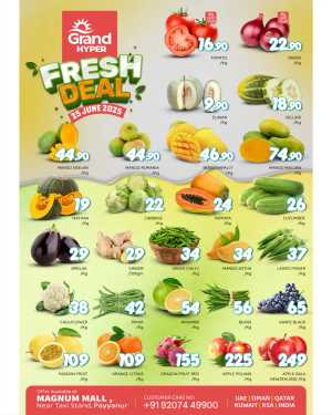 Fresh Deal In Grand Hypermarket Kannur