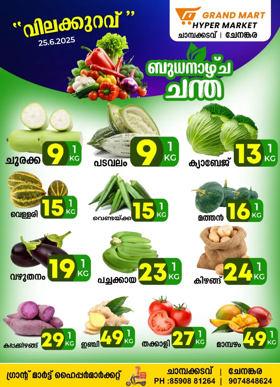 Wednesday Offer In Grand Mart Hypermarket undefined