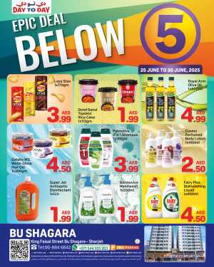 Epic Deal Below 5 In Day to Day Sharjah / Ajman