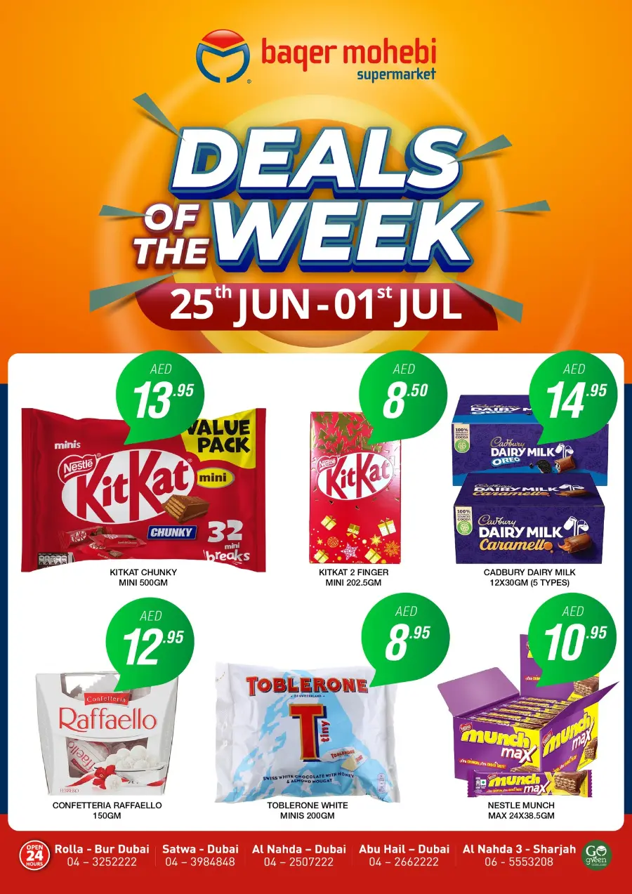 Deal of the Week In Baqer Mohebi Supermarket Sharjah / Ajman