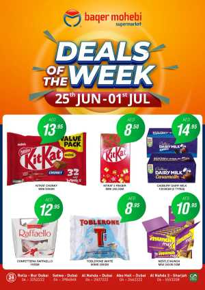 Deal of the Week In Baqer Mohebi Supermarket Dubai,Sharjah / Ajman