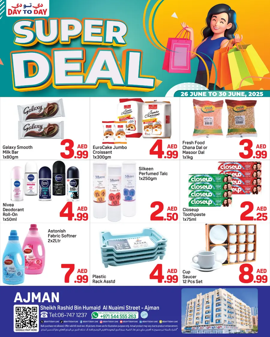 Super Deal In Day to Day Sharjah / Ajman