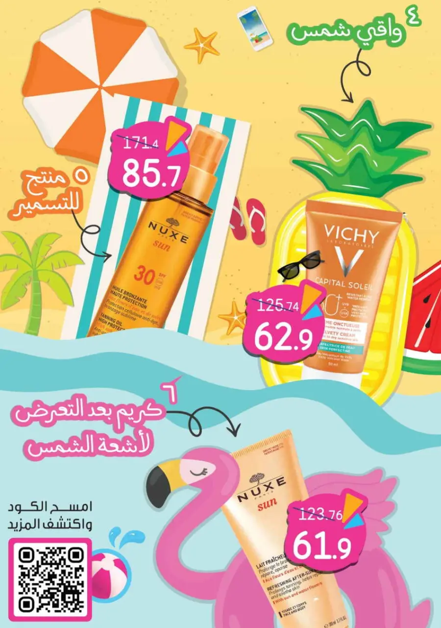 Summer Sale In Nahdi Pharmacy undefined