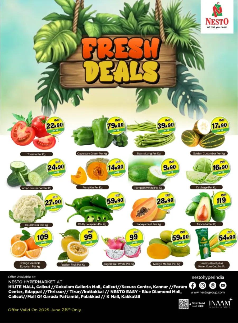 Fresh Deal In Nesto Hypermarket Kannur