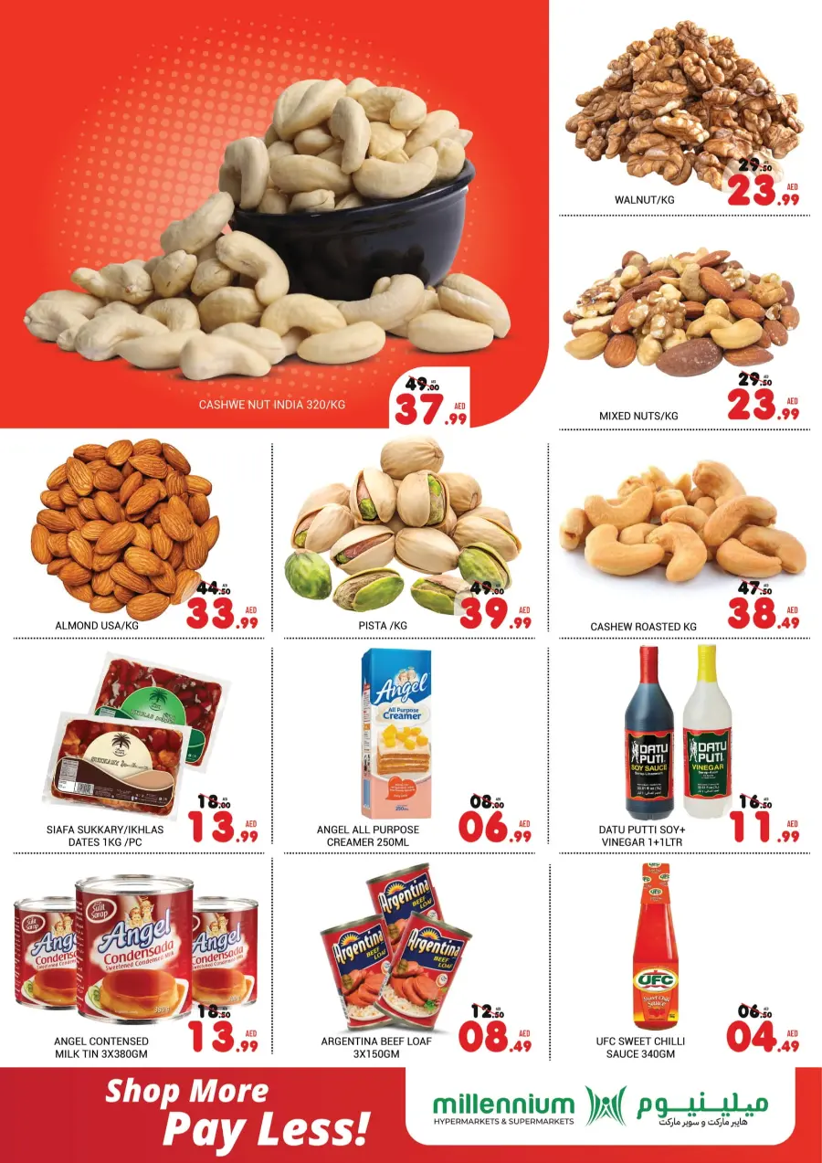 Shop More Pay Less In Millennium Hypermarket Abu Dhabi