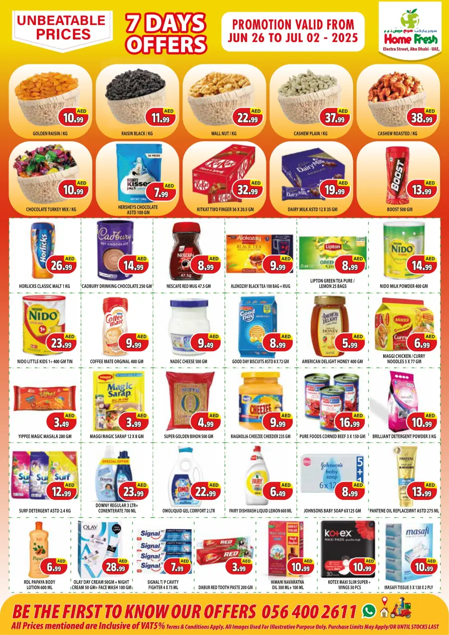 Super sale In Home Fresh Abu Dhabi
