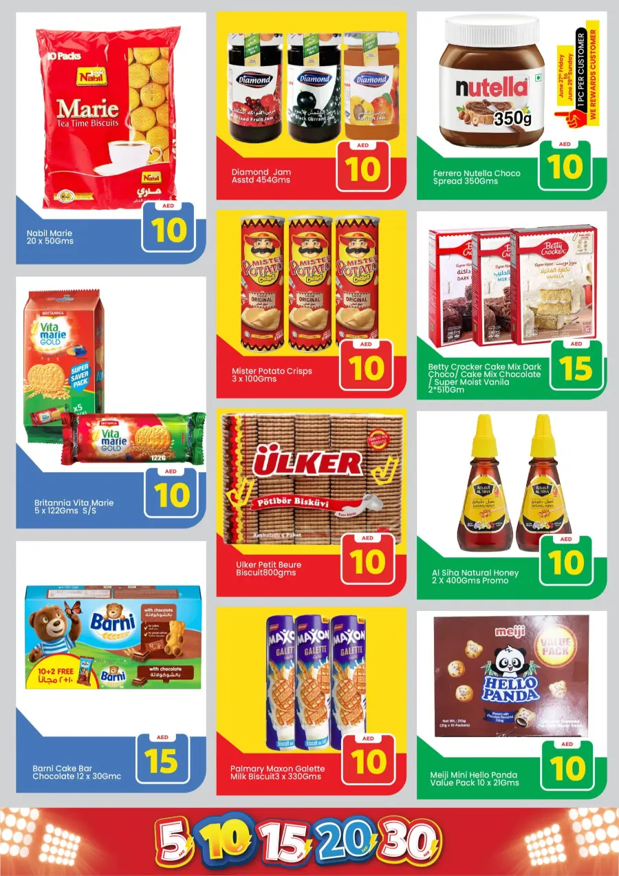 Exciting Figures In Mark & Save Abu Dhabi