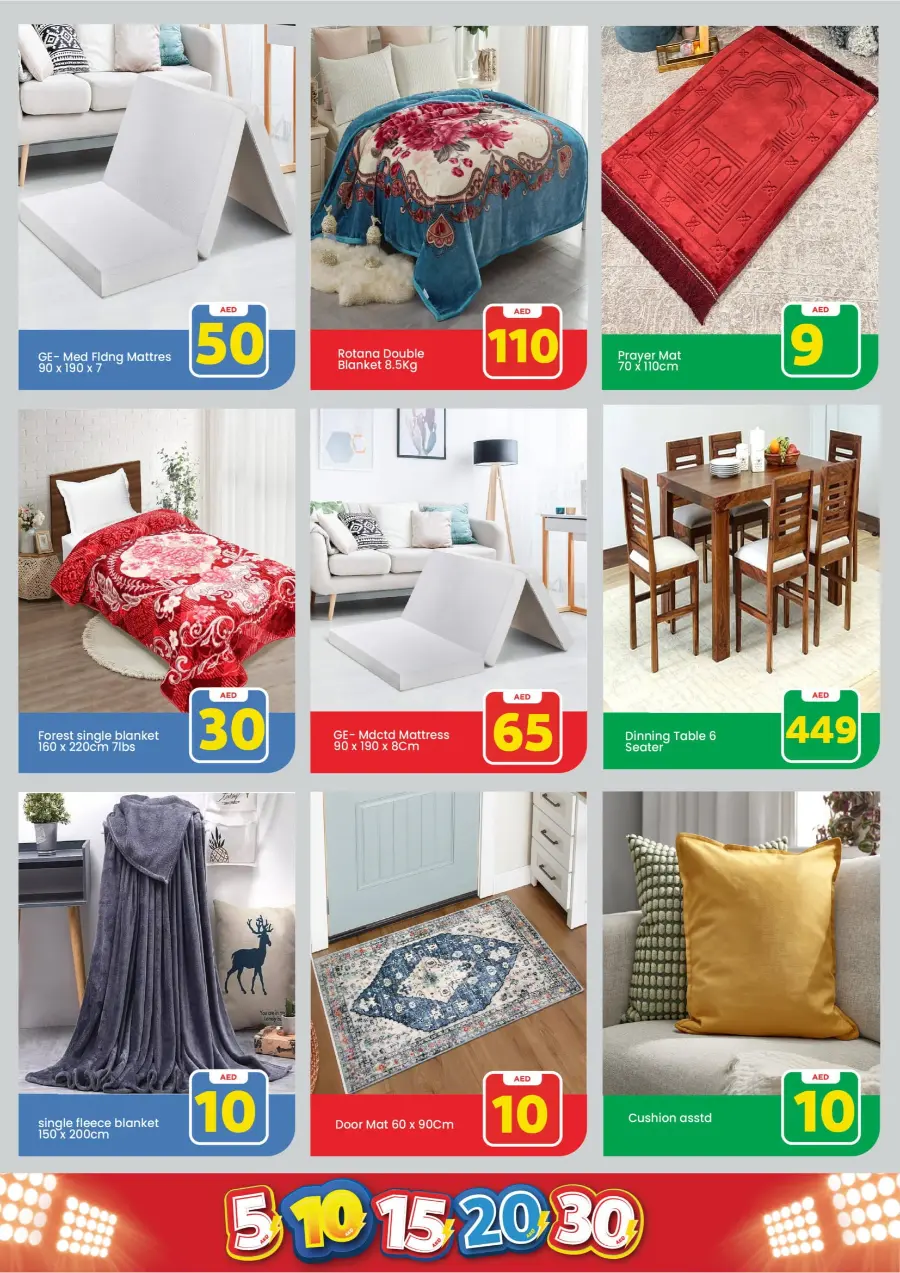 Exciting Figures In Mark & Save Abu Dhabi