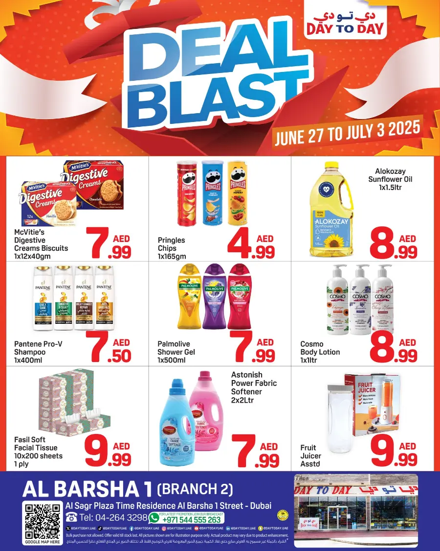 Deal Blast In Day to Day Dubai