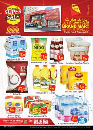 Weekend super sale In Brand Mart Sharjah / Ajman