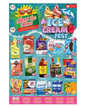 Ice Cream Fest In BIG mart Abu Dhabi