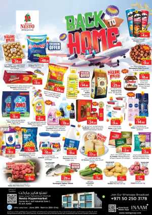 Back to home In Nesto Hypermarket Sharjah / Ajman
