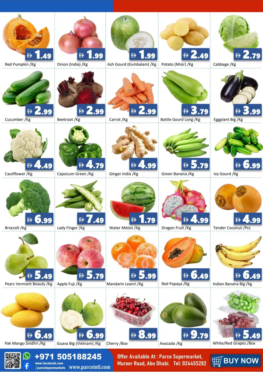 Weekend Mega Sale In PARCO Hypermarket Abu Dhabi